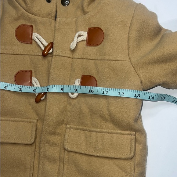Cat & Jack Tan Hooded Puffer Jacket for Kids - Picture 8 of 9